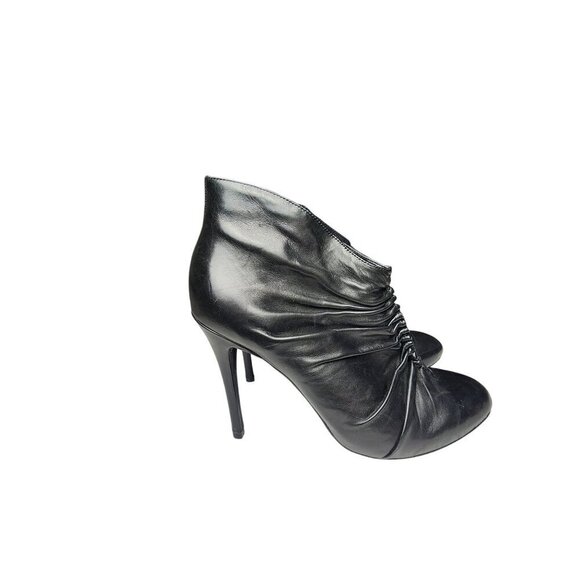 Guess Leather Stiletto Ankle Booties Black Size 7.5 - Picture 1 of 12